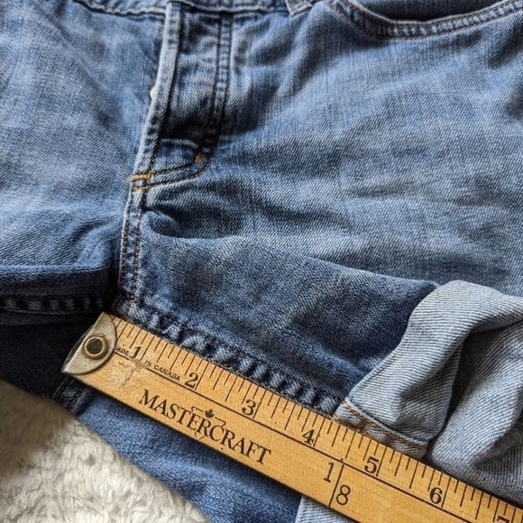 Eddie BAUER embroidered denim jean shorts women's 8 - Picture 8 of 10